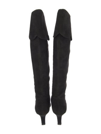Manolo Blahnik Suede Boots