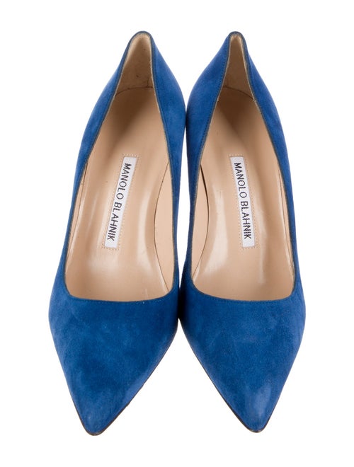 Manolo Blahnik Suede Pumps