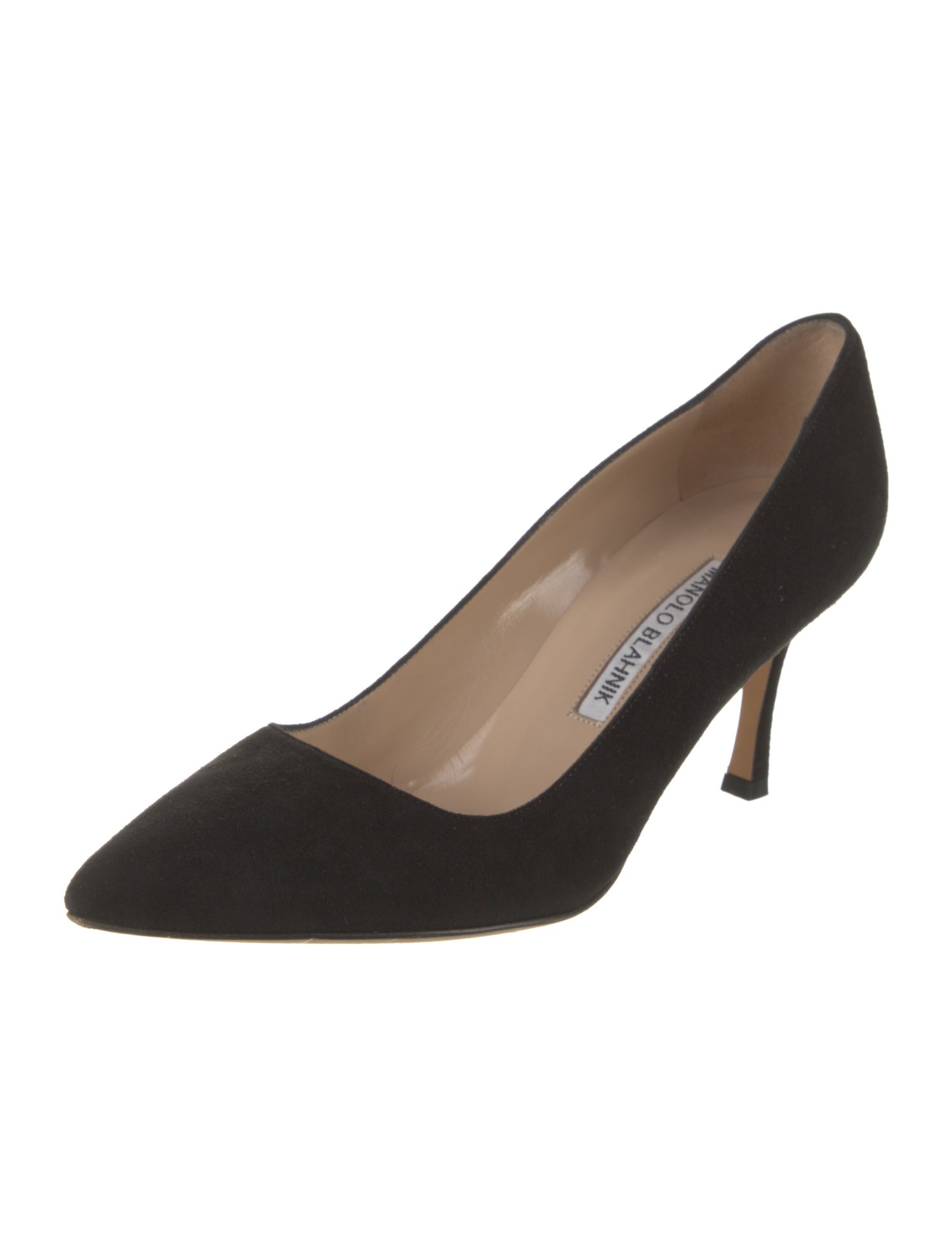 Manolo Blahnik Suede Pumps
