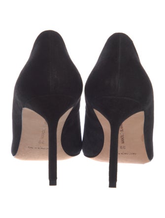 Manolo Blahnik Suede Pumps