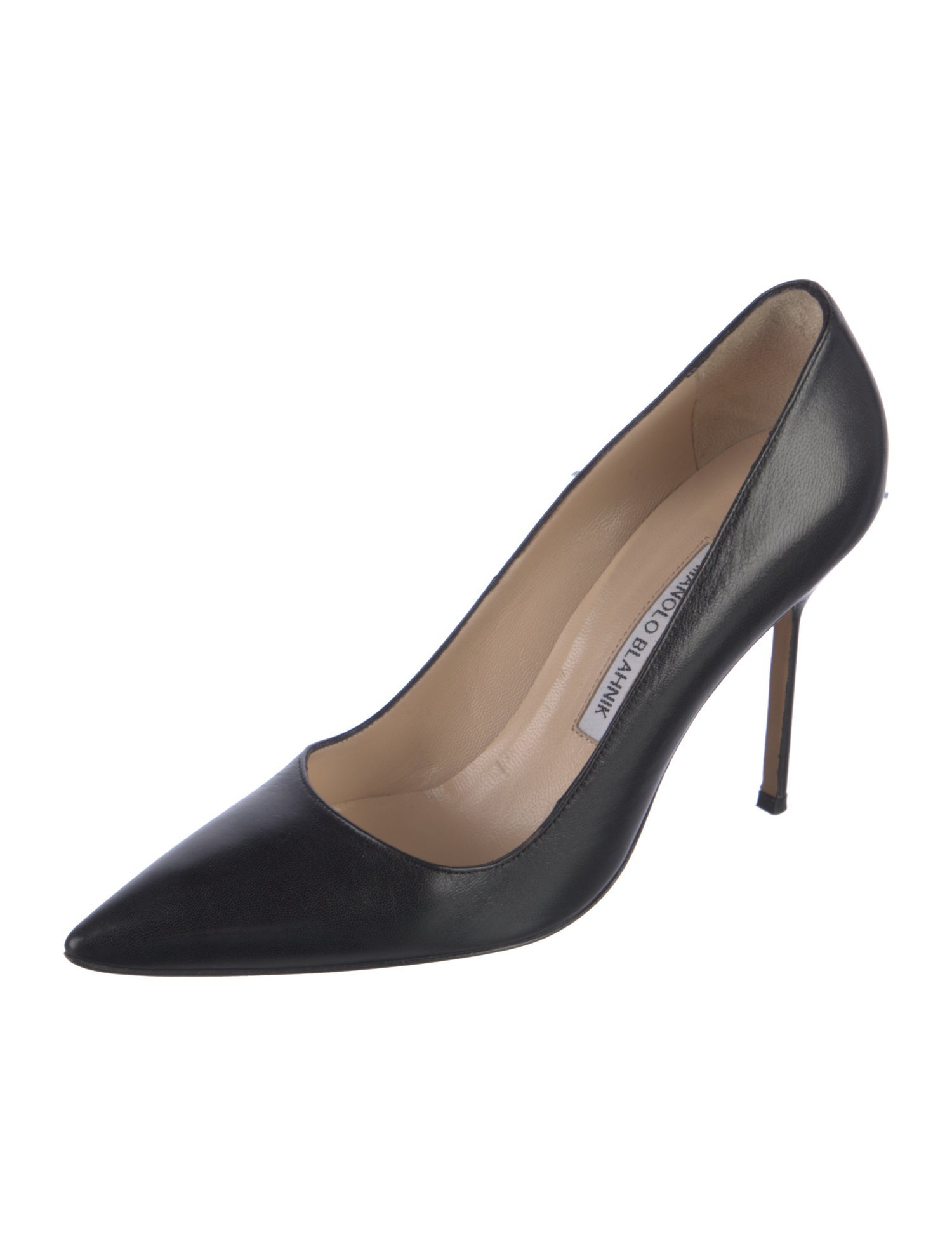 Manolo Blahnik Leather Pumps