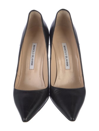 Manolo Blahnik Leather Pumps