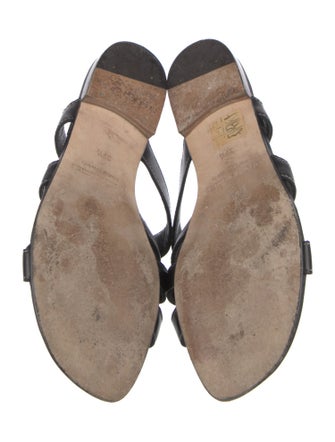 Manolo Blahnik Leather Flats