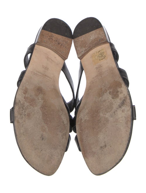 Manolo Blahnik Leather Flats