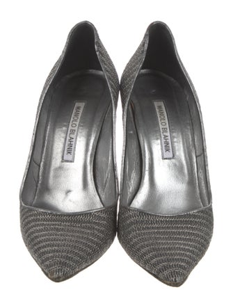 Manolo Blahnik Mesh Pumps