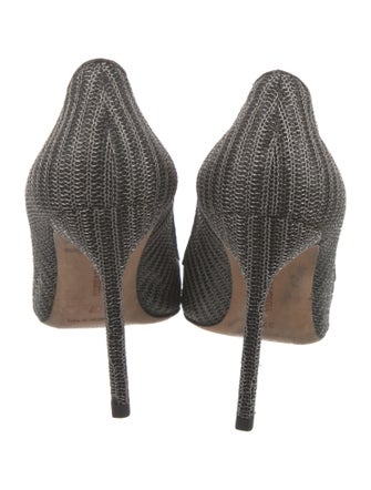 Manolo Blahnik Mesh Pumps