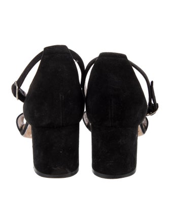 Manolo Blahnik Suede Sandals