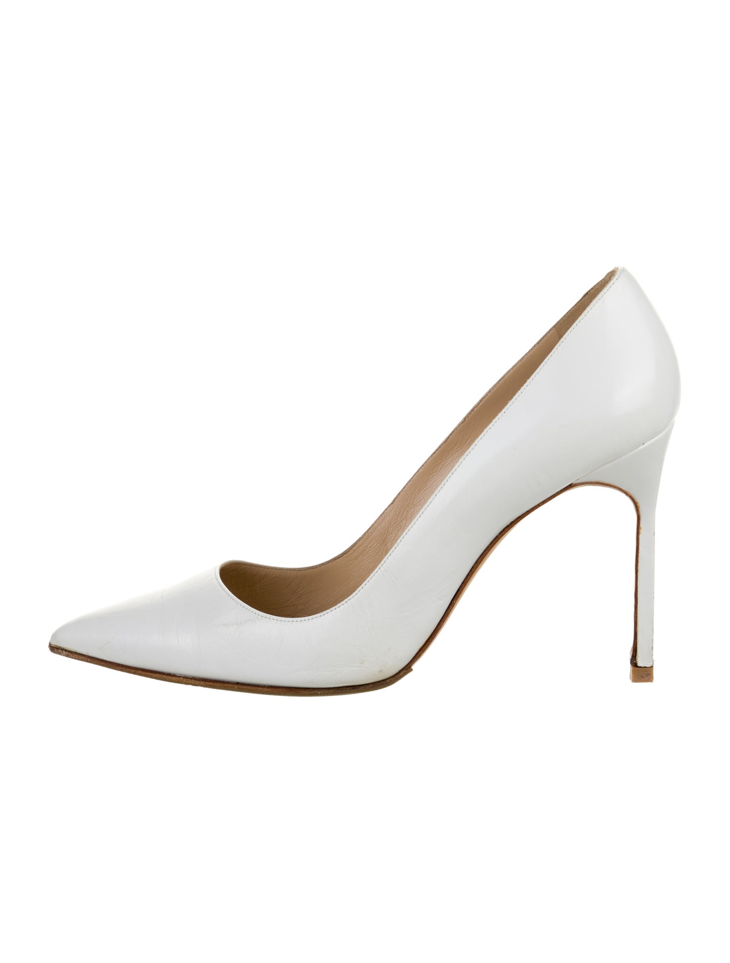 Manolo Blahnik Leather Pumps