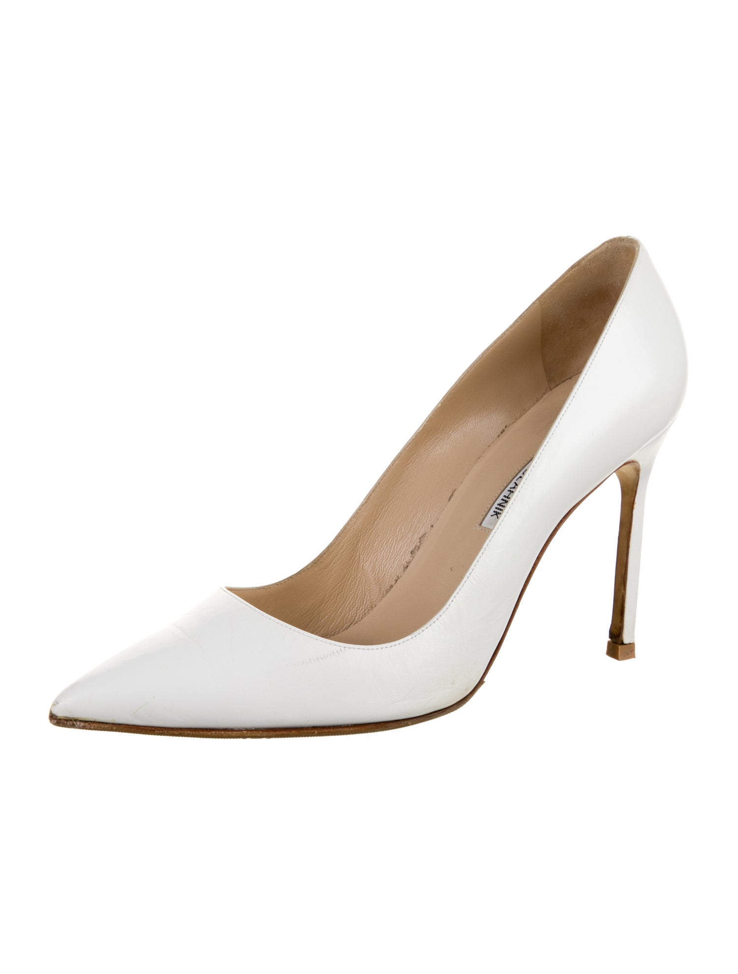 Manolo Blahnik Leather Pumps