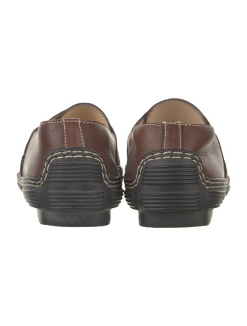Manolo Blahnik Leather Loafers