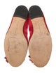 Manolo Blahnik Satin Ballet Flats