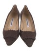 Manolo Blahnik Suede Pumps