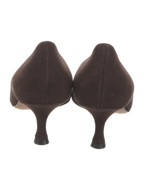 Manolo Blahnik Suede Pumps