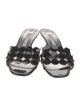 Manolo Blahnik Patent Leather Slides