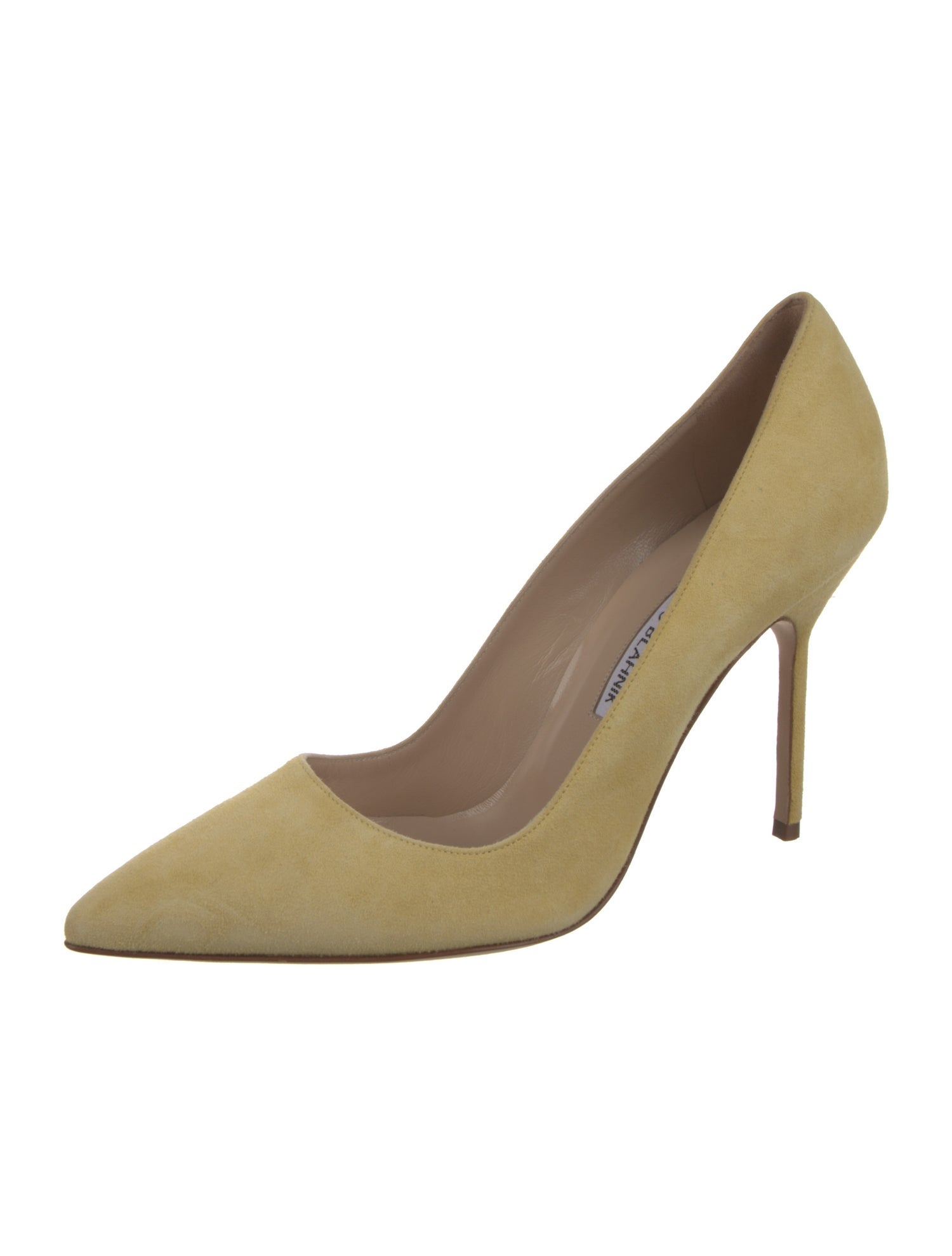 Manolo Blahnik Suede Pumps