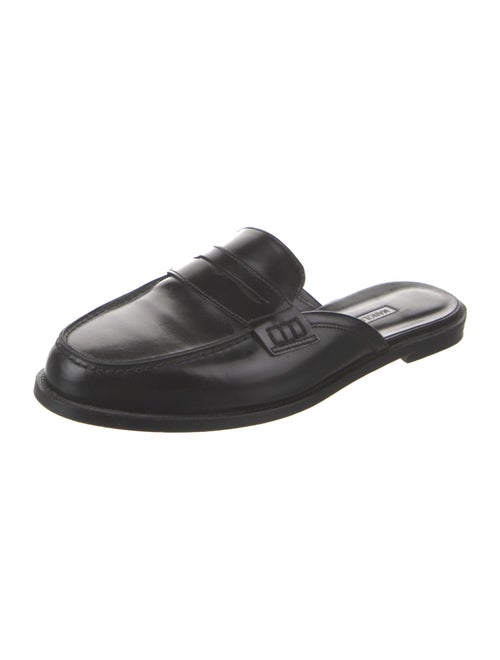 Manolo Blahnik Leather Mules