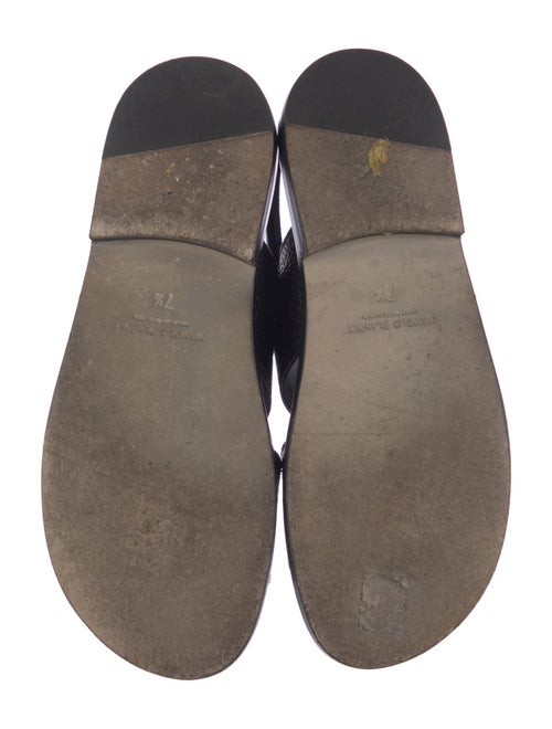 Manolo Blahnik Leather Sandals