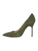 Manolo Blahnik Suede Pumps