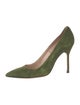 Manolo Blahnik Suede Pumps