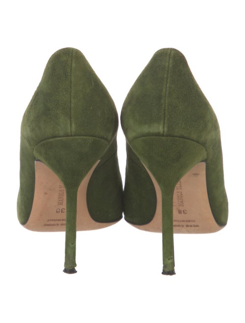 Manolo Blahnik Suede Pumps