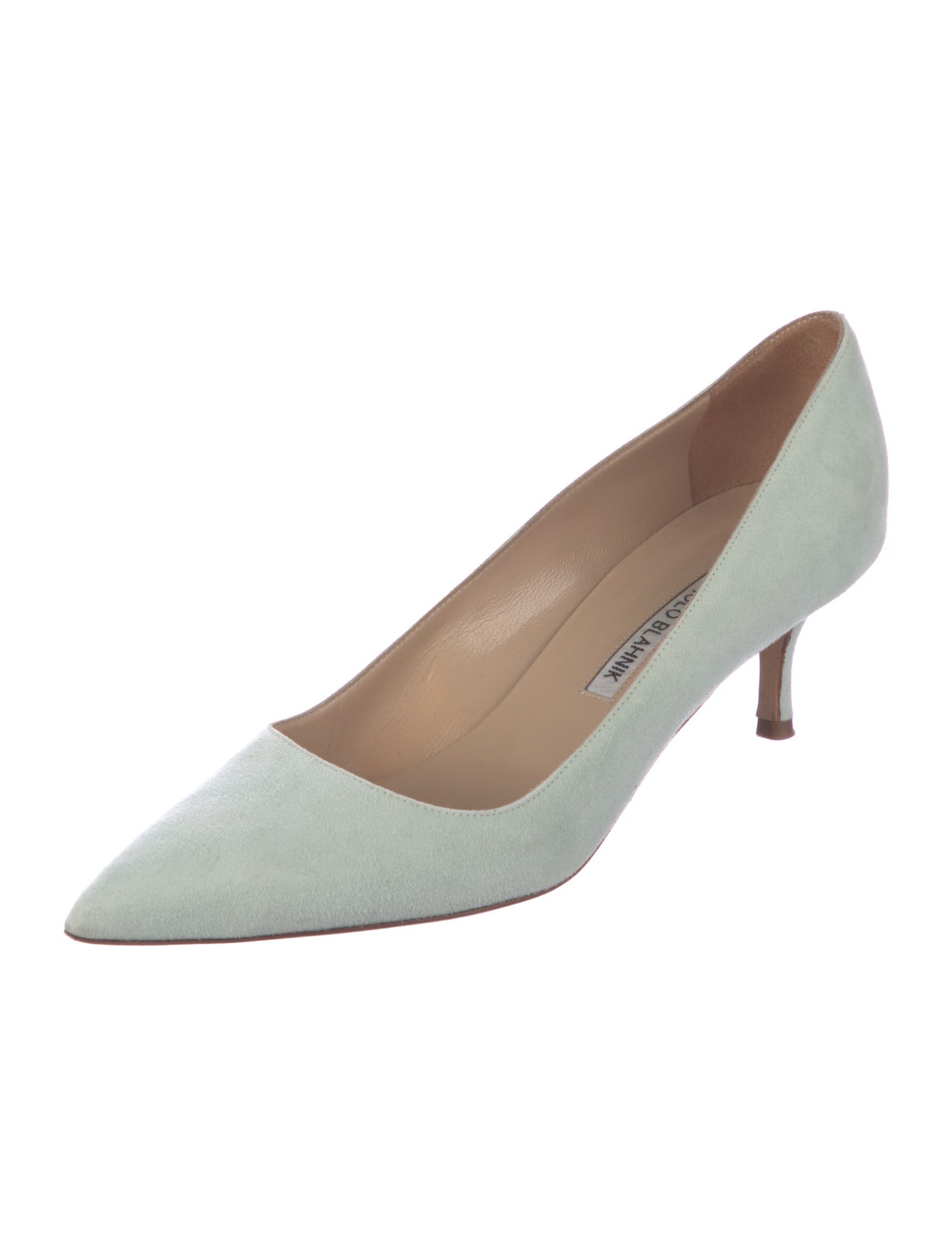 Manolo Blahnik Suede Pumps