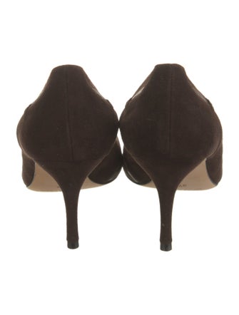 Manolo Blahnik Suede Pumps