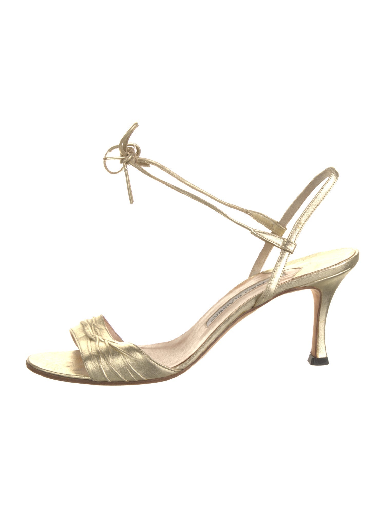 Manolo Blahnik Leather Sandals