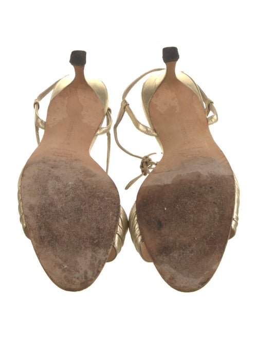 Manolo Blahnik Leather Sandals