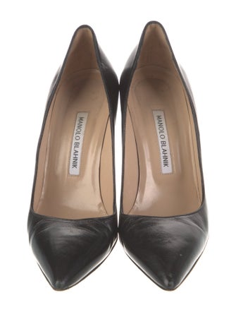 Manolo Blahnik Leather Pumps