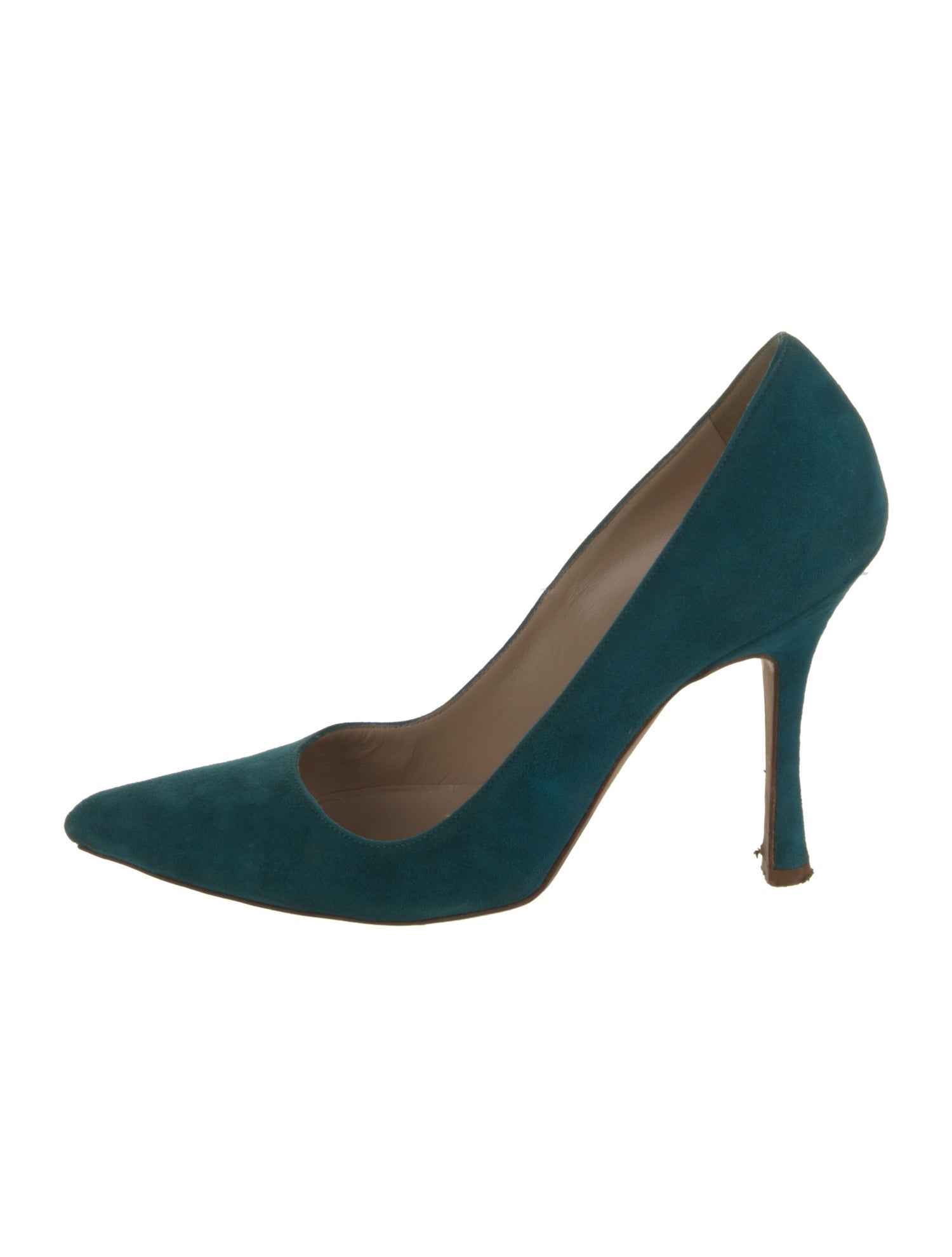 Manolo Blahnik Suede Pumps
