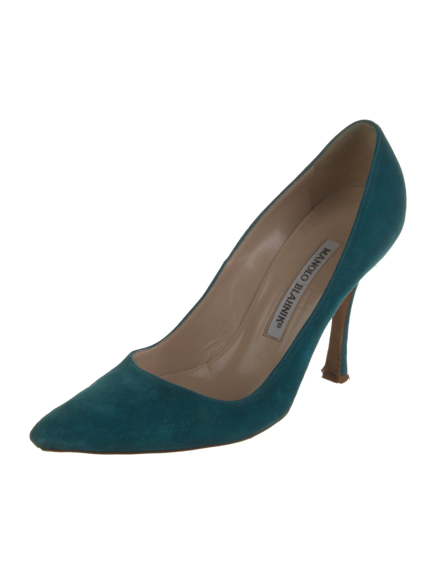 Manolo Blahnik Suede Pumps