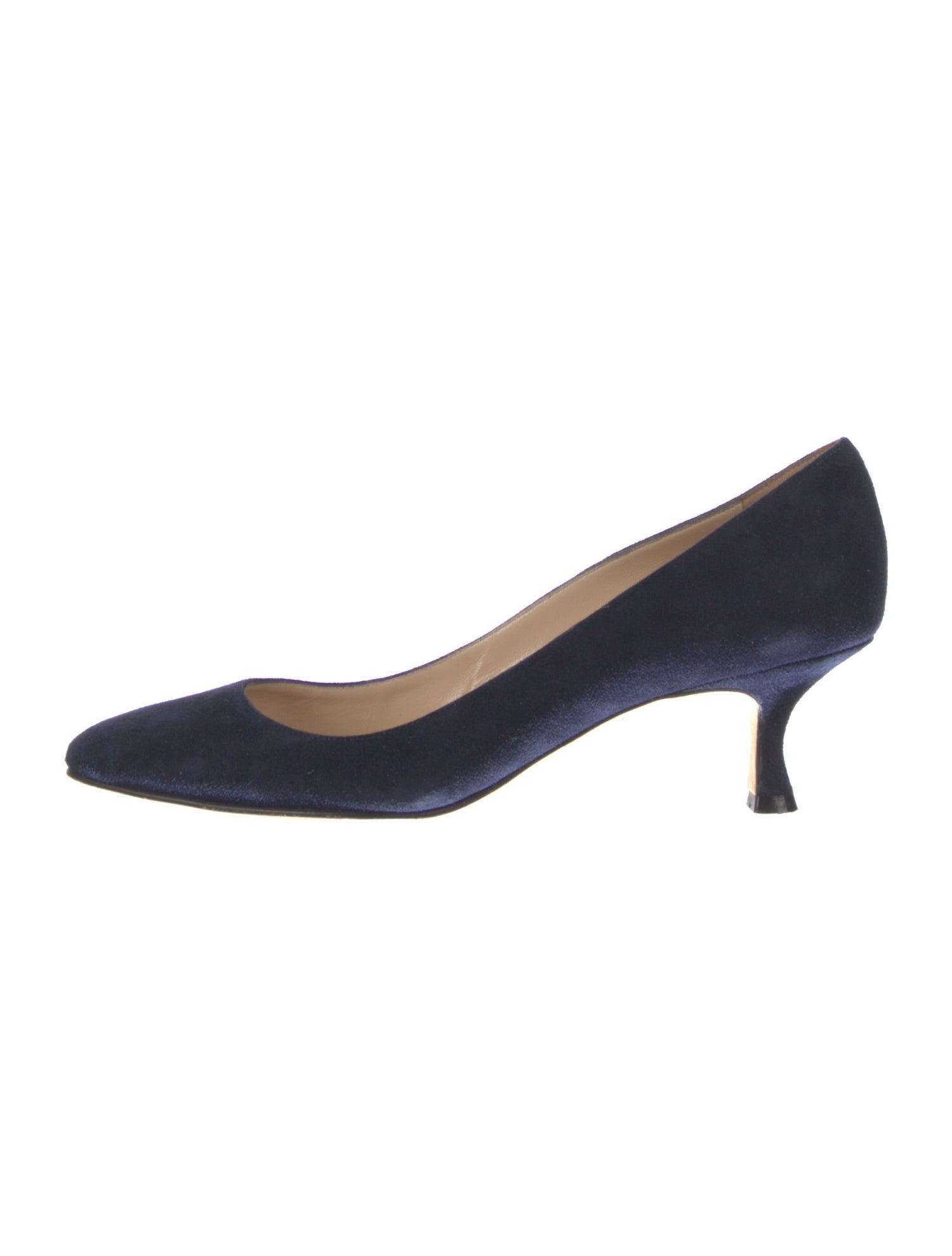 Manolo Blahnik Suede Pumps