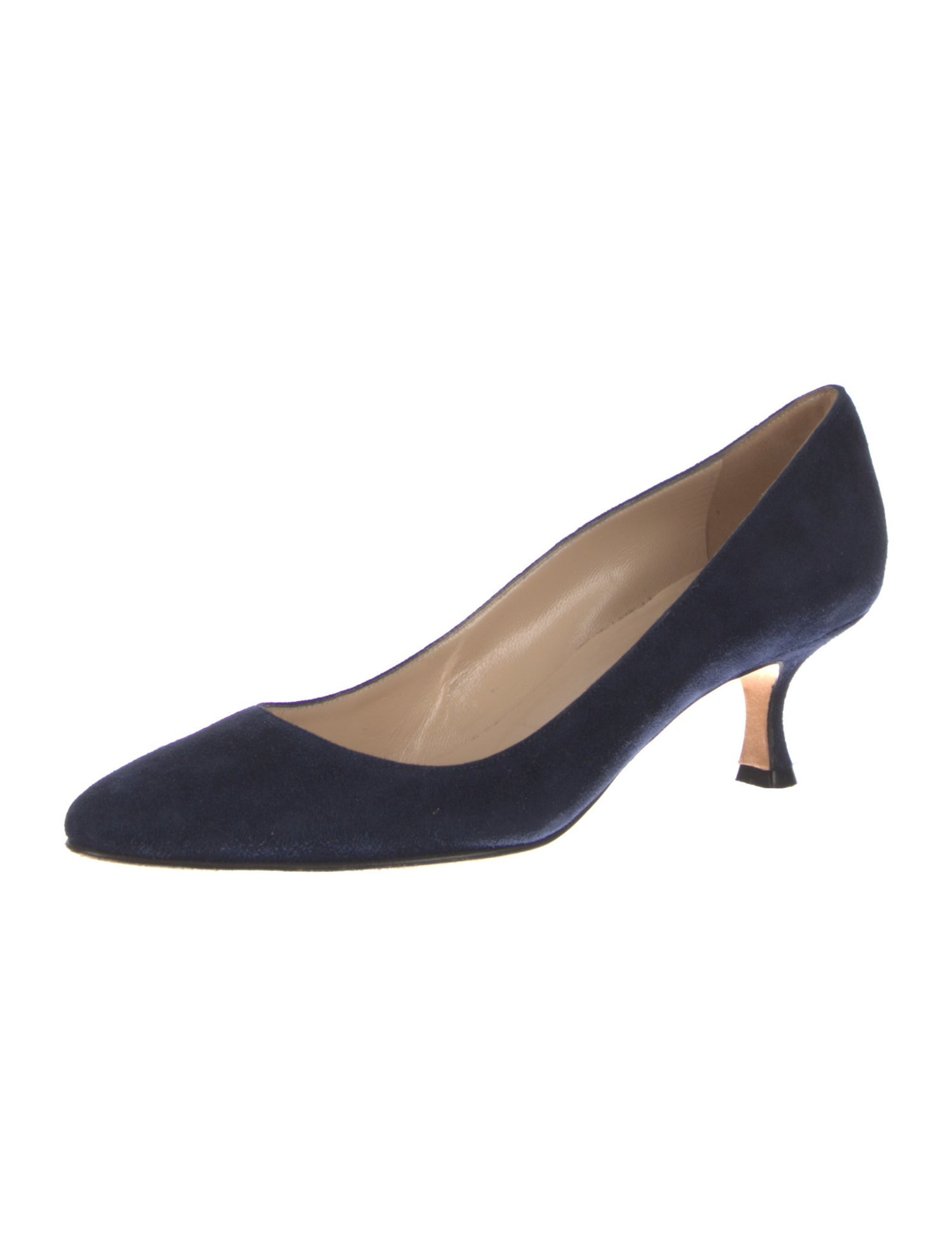 Manolo Blahnik Suede Pumps