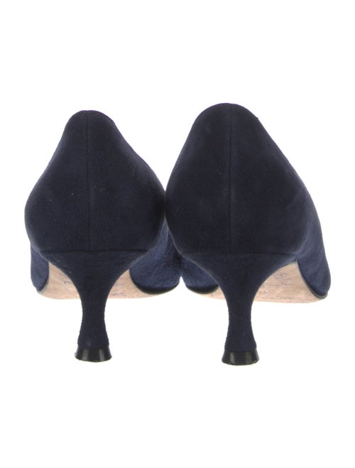 Manolo Blahnik Suede Pumps