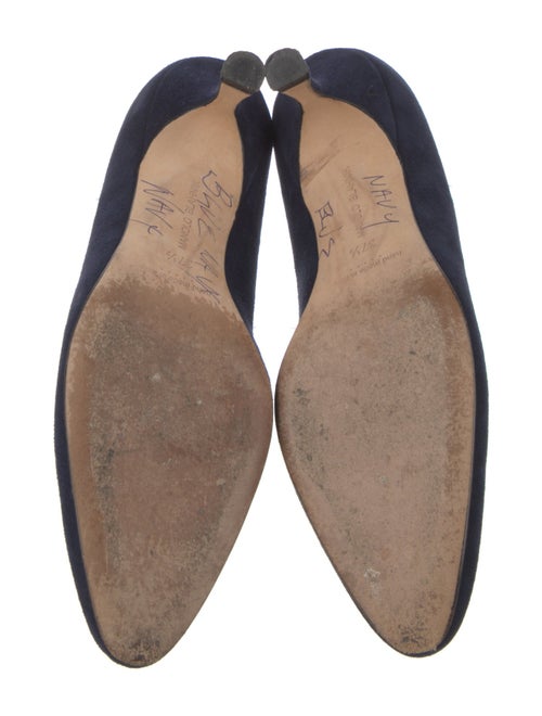 Manolo Blahnik Suede Pumps