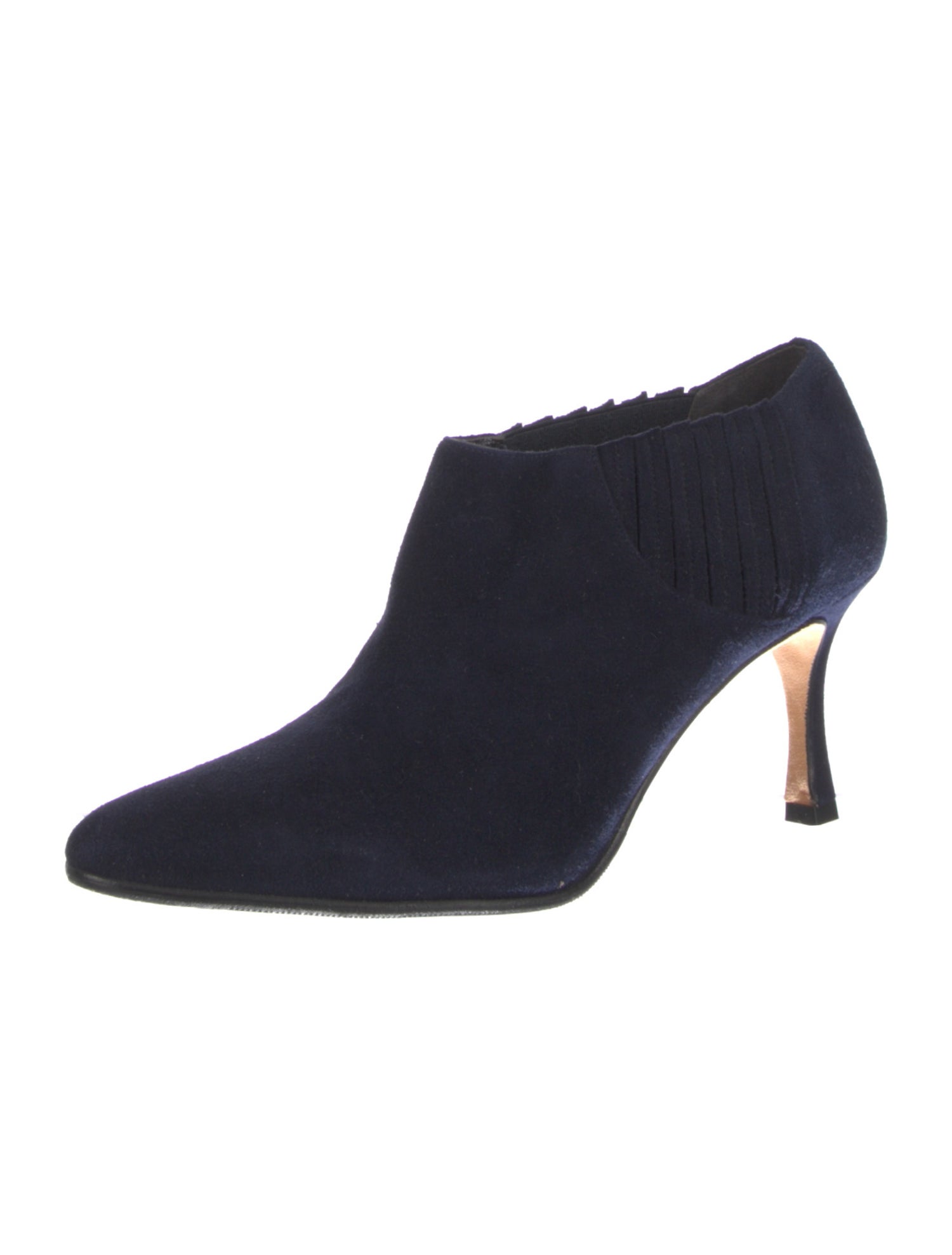 Manolo Blahnik Suede Mules