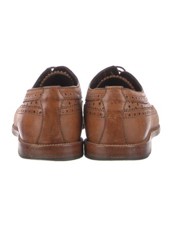 Manolo Blahnik Leather Oxfords