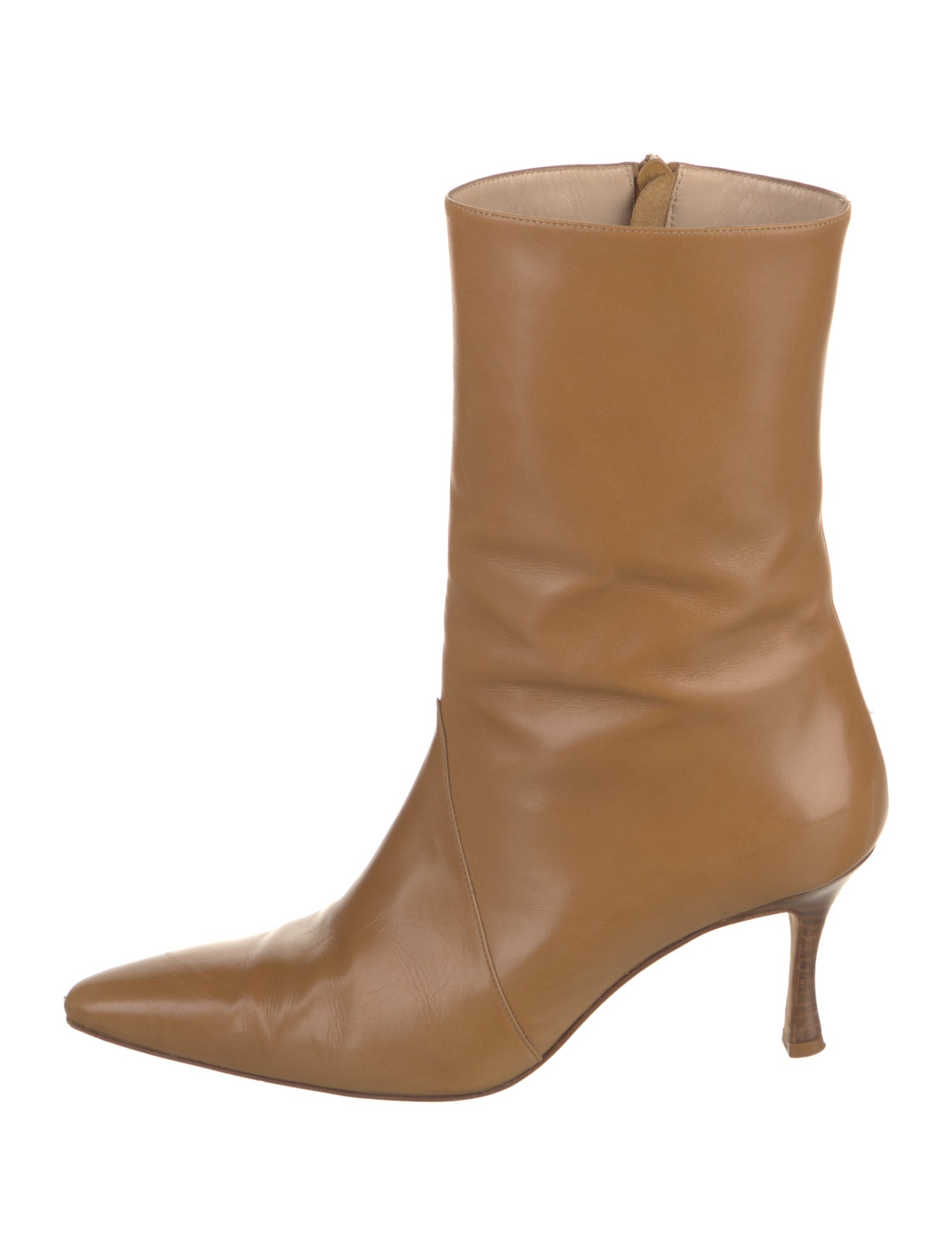 Manolo Blahnik Leather Boots
