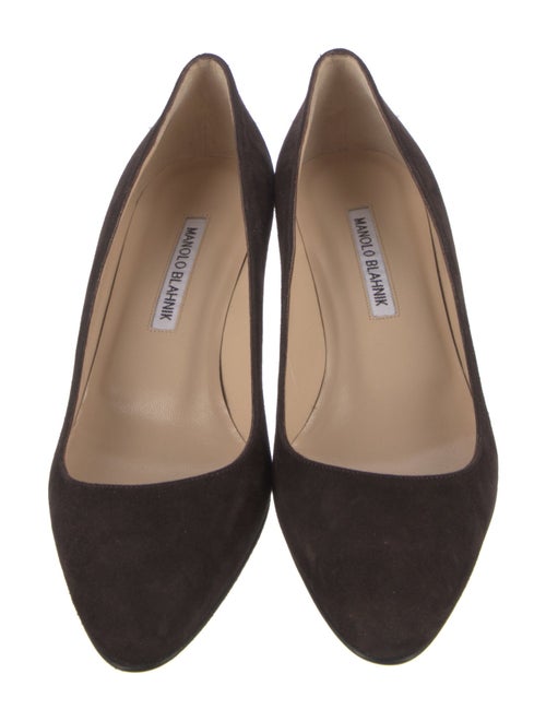 Manolo Blahnik Suede Pumps