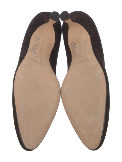 Manolo Blahnik Suede Pumps