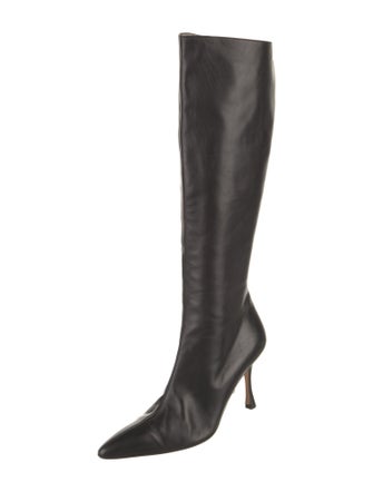 Manolo Blahnik Leather Boots
