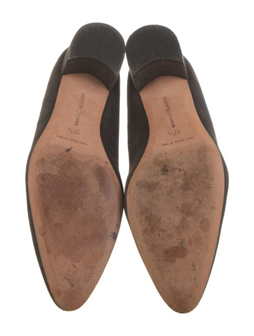 Manolo Blahnik Suede Pumps