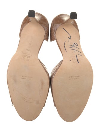 Manolo Blahnik Leather Sandals