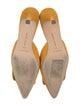 Manolo Blahnik Suede Mules