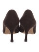 Manolo Blahnik Suede Pumps
