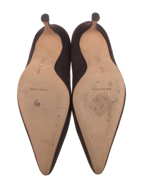 Manolo Blahnik Suede Pumps