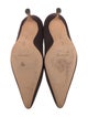 Manolo Blahnik Suede Pumps