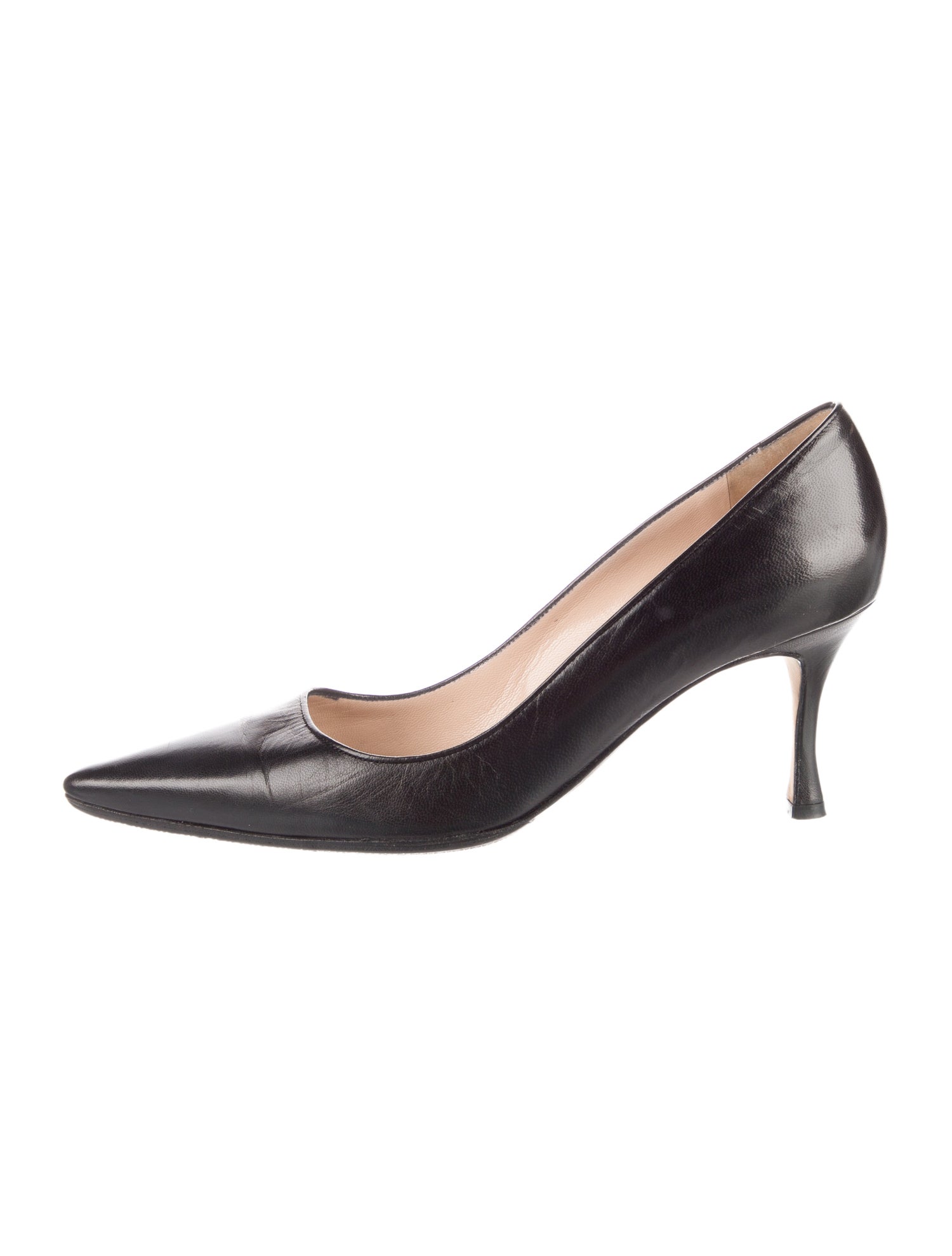 Manolo Blahnik Leather Pumps