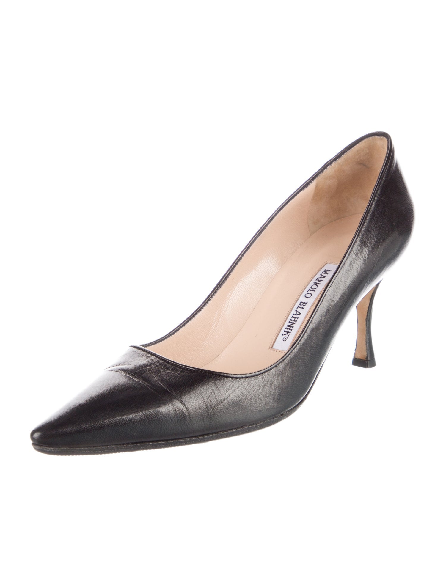 Manolo Blahnik Leather Pumps