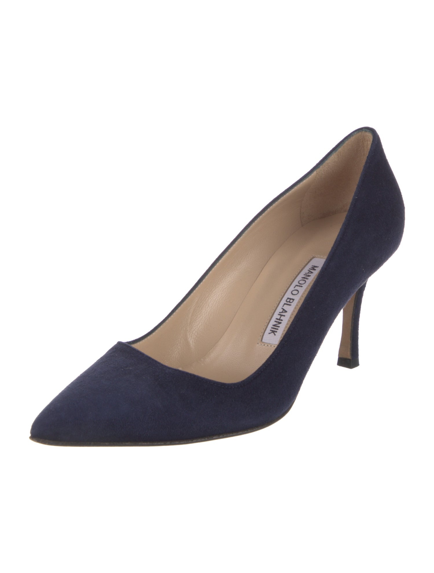 Manolo Blahnik Suede Pumps